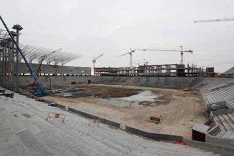 Львівський стадіон будують активно