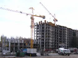 Обсяг будівельних робіт в Києві зріс на 5,8%
