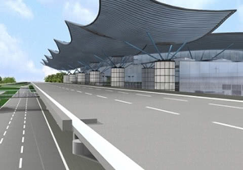 В терміналі `D` аеропорту `Бориспіль` ведуться внутрішні оздоблювальні роботи
