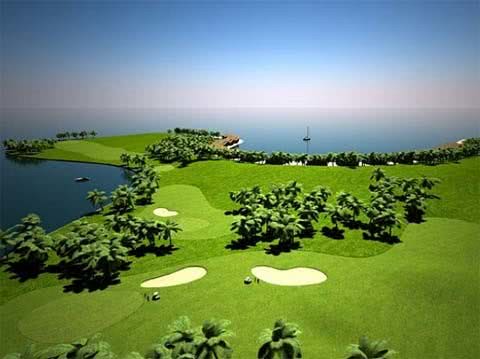 На Мальдівах побудують перший плаваюче поле для гольфу в світі