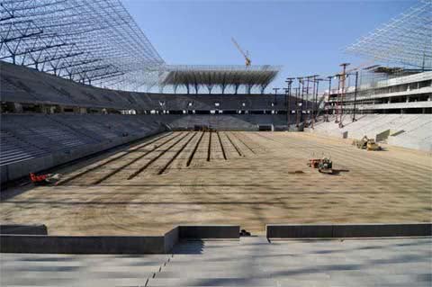 Усі будівельні роботи на стадіоні у Львові будуть завершені до 28 жовтня