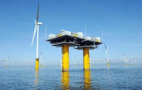 У Балтійському морі збираються побудувати вітрові турбіни