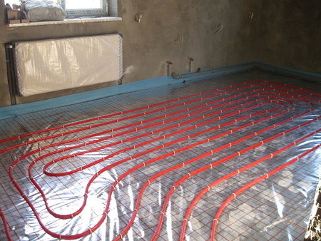 Монтаж теплого пола Винница
