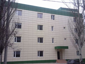 Облицовка фасадов. &mdash; Донбасс Престиж Строй