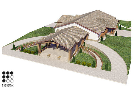 Форэскиз_Ресторанный комплекс в г.Донецке.