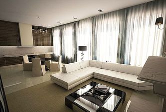 Дизайн интерьера гостиной в Днепропетровске &mdash; K-STUDIО