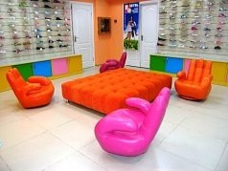 Диваны и кресла в магазин "Нежный возраст"
