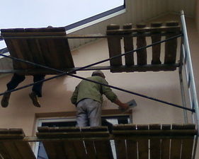 Фасадные работы, утепление стен пенопластом — Remont-Vam Фасадные работы, утепление стен пенопластом — Remont-Vam