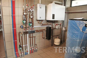 Котел Buderus Logamax plus GB112 60 кВт + электрокотел Kospel 30 кВт &mdash; Термос