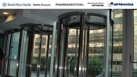 Воздушные завесы ROTOWIND для вращающихся дверей AirTecnics