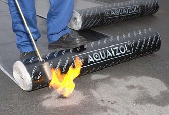 Aquaizol.со склада завода в Николаеве Материалы для мягкой гидроизоляции кровли и фундамента &mdash; Представництво заводу AQUAIZOL