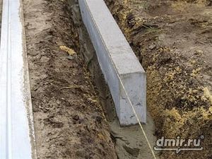 укладка и продажа бортового камня (бордюр) &mdash; Арсенян Г.Н