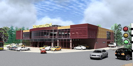 Торговый центр &mdash; Архитектурная студия Евгения Горобчука