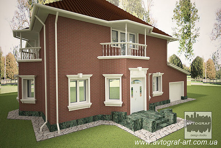 Дизайн фасада.
