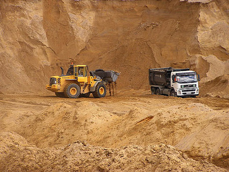 Песок овражный