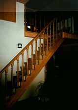 Лестница деревянная — Контраст Лестница деревянная — Контраст