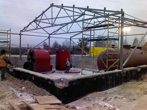 Твердотопливная котельная 2МВт, Промологистический комплекс , г. Бровары, Киевская обл. &mdash; Дана Сервіс