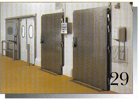 Ворота пищевых морозильных камер