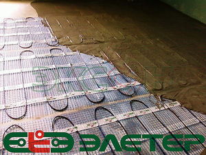 Теплый пол, нагревательные маты &mdash; Элетер