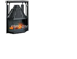 Uniflam 850 Pryzmat c подъемной дверцей &mdash; Евро-дом