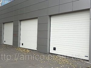 Секционные ворота гаражные &mdash; ФАСАД-ПЛАСТ