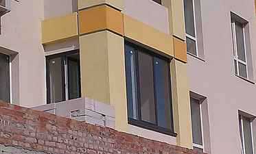 ЖК  Акварели - ламинированный профиль цвет антрацит &mdash; Формула комфорта