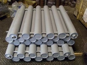 Регистры отопления из стальных гладких труб. &mdash; Форт