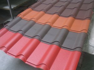 Дюна матовая металлочерепица, толщина 0,5 &mdash; InterSteel