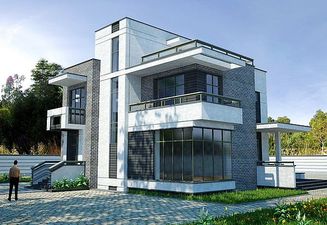 Коттедж 250 м2 &mdash; Каменев