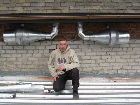 Вентиляция точки быстрого питания.