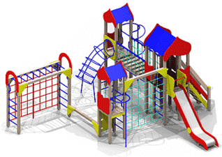 детский игровой комплекс &mdash; Ксил-Україна