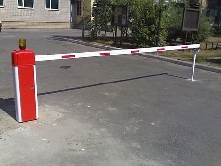 Шлагбаум, турникет