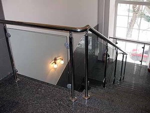 ограждения с стеклом &mdash; МЕТАЛЛИСТ