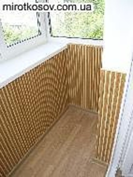 Отделка балконов