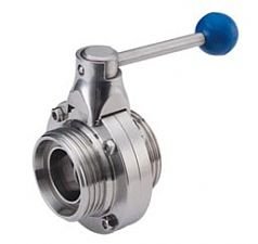 Затвор дисковый нержавеющий Ду 32-65 Р-С &mdash; Аніс