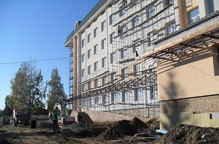 Лікарня, зовнішні роботи