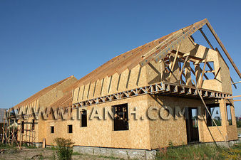 деревянный каркасный дом, таун-хаус &mdash; Пан-Хаус