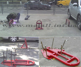 установка парковочных барьеров — Ромашко С. А. установка парковочных барьеров — Ромашко С. А.