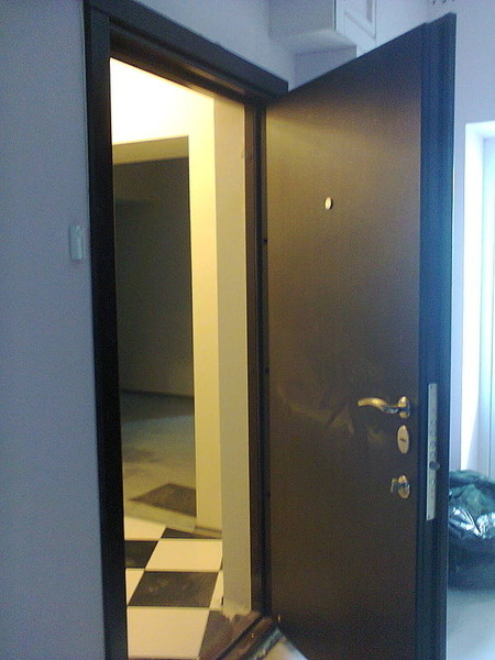 Входная дверь в Новострое