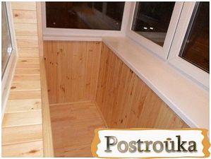 Внутреняя обшивка сосна &mdash; Постройка