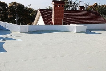 Частный дом, г. Одесса. Гидроизоляция кровли