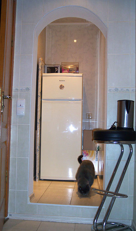 кладовка в шахте лифта