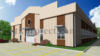 Проектирование СТО, ангаров, кафе из ЛСТК &mdash; СТ-Аренда