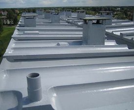 кровля, выполненная мембраной ZONT &mdash; Стройпоставка