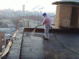 кровельные работы битумнокаучуковой мастикой &mdash; Стройпоставка