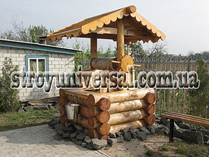 Домик на колодец сосна &mdash; Стройуниверсал
