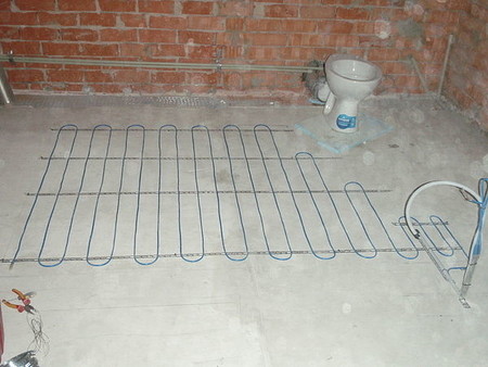 Электрический теплый пол,