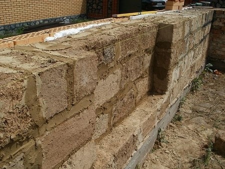 Саманные блоки