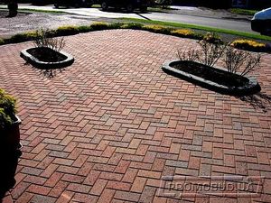 Мощение плиткой Кирпич &mdash; УМБР