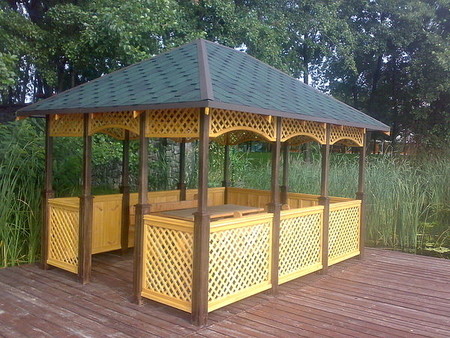 Бесідка деревяна